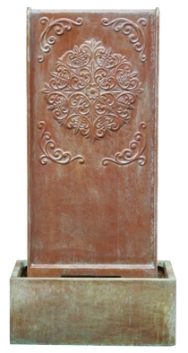 Toscana Panel Water Feature - Antique Bronze
